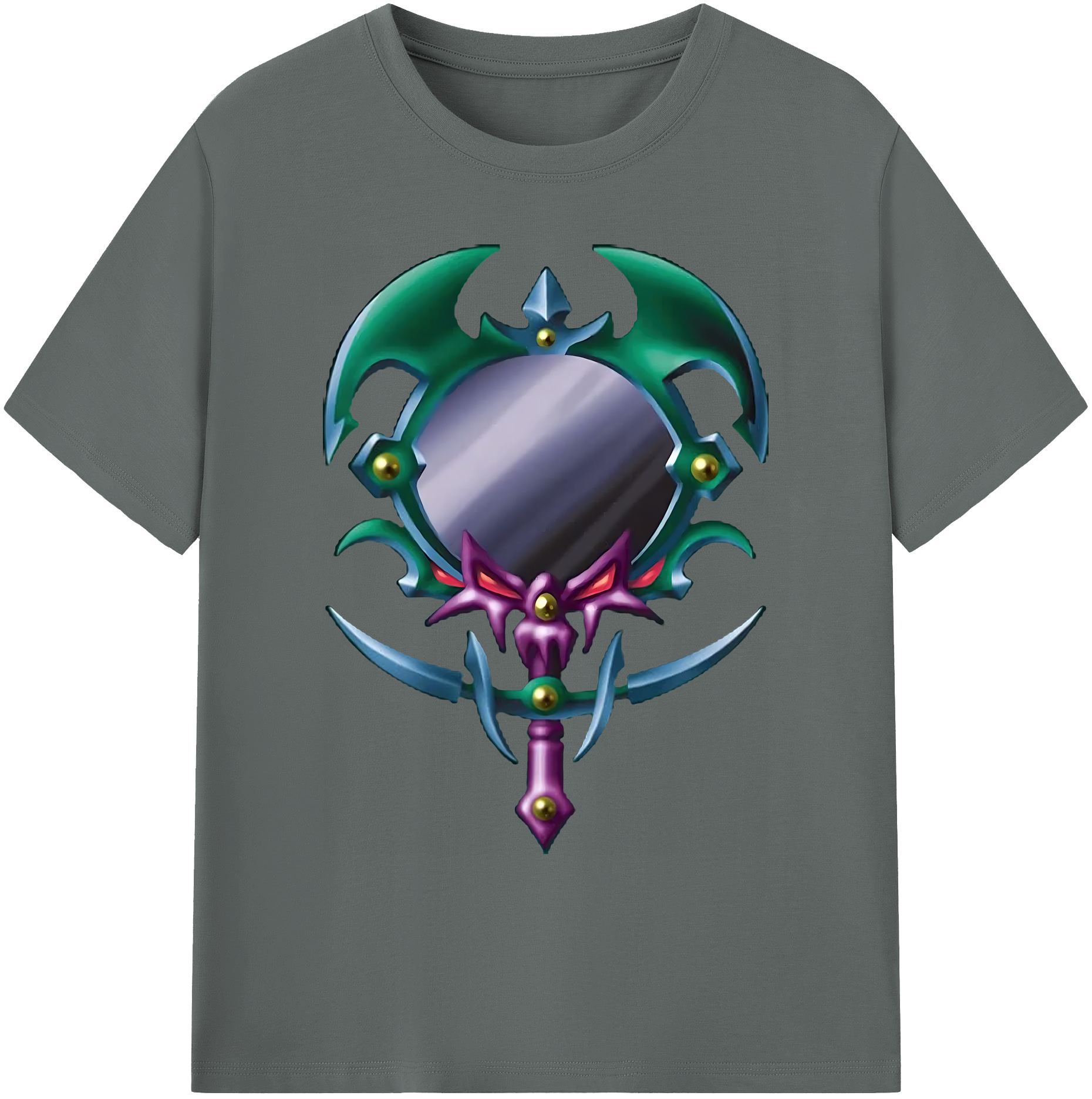（画像用） 遊☆戯☆王 Yu-Gi-Oh! 綿100％ メンズ半袖Tシャツ｜肌触りやわらか＆通気性
